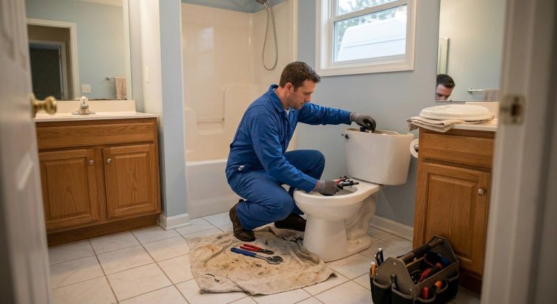 Leaking Toilet Repair in Denver, CO