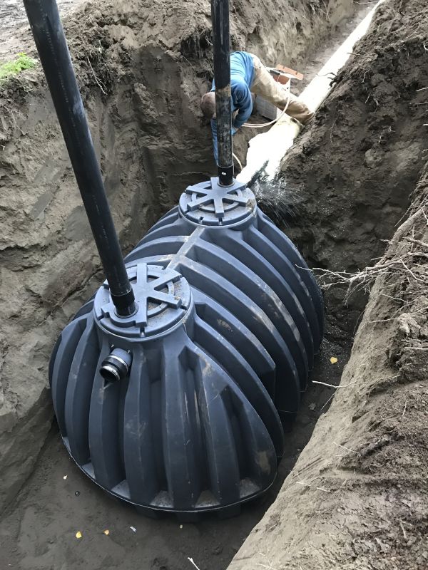 Septic System Backfilling