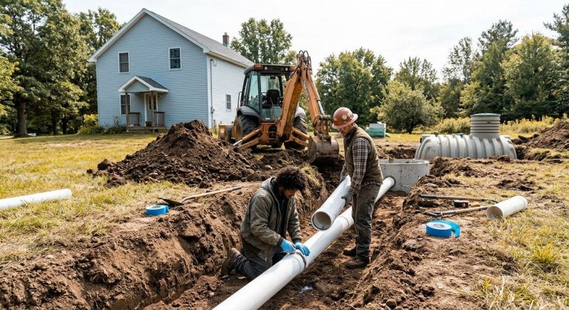 Septic Plumbing Installation in Columbus, OH
