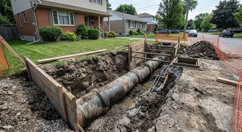 Sewer Main Installation in Denver, CO