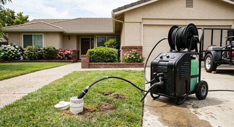 Sewer Pipe Cleaning in Sacramento, CA
